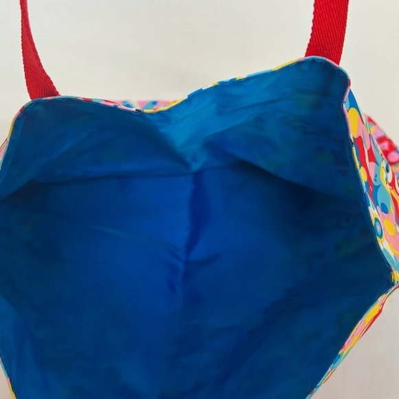 Estee Lauder Hattie Stewart Recycle Floral Shopping Purse Shoulder Bag Tote New - Picture 5 of 11